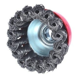 Stahldrahttopfbürste 0,5mm, ø 65mm