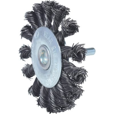 Stahldrahtrundbürste 0,5mm, ø 75mm