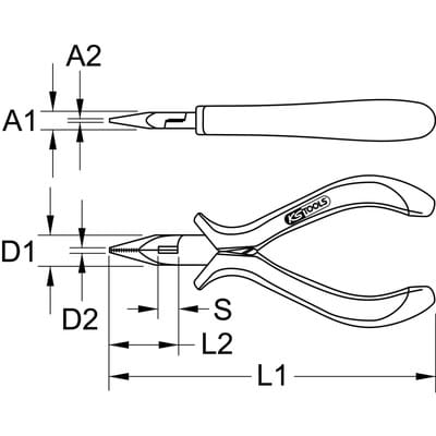Feinmechanik-Telefonzange, 130mm
