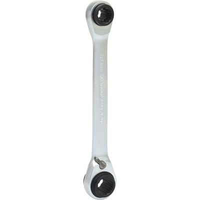 4 in 1 GEARplus umschaltbar Doppel-Ratschenringschlüssel, 8x10x12x13mm