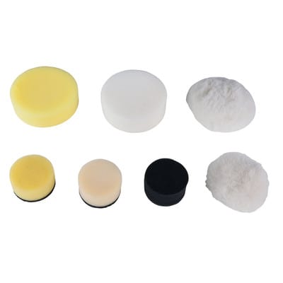 Kunststoffpad weiß, ø 50,0mm, 5er Pack