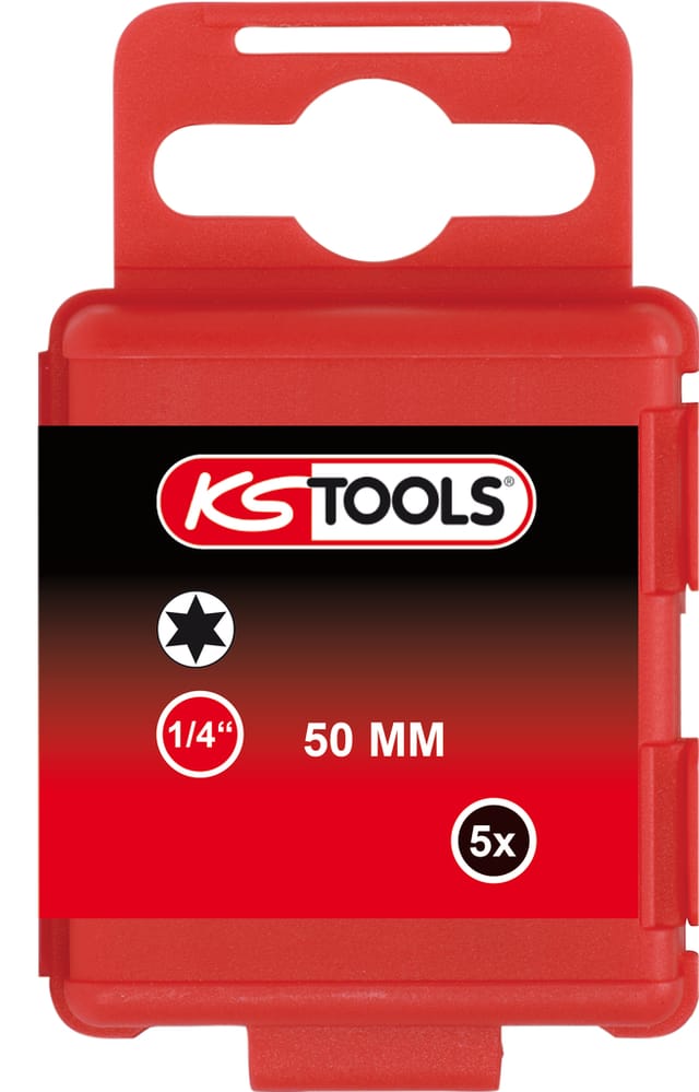 1/4' Bit Torx, 50mm, T20, 5er Pack