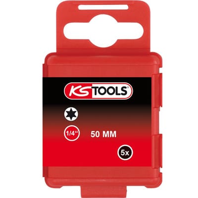 1/4' Bit Torx, 50mm, T7, 5er Pack