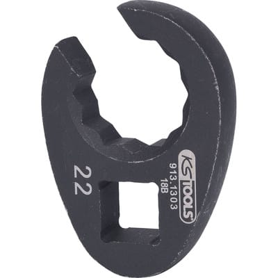Rohrzange mit Vierkant 12-Kant 22 mm