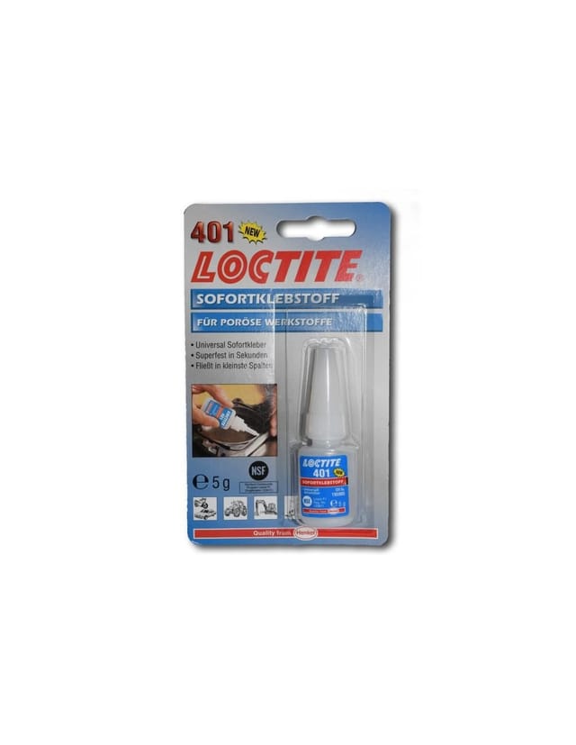 Klebstoff Loctite 401 transparent 5 Gramm schnell