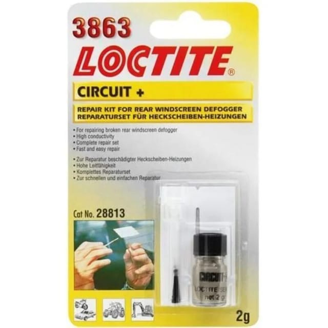 Klebstoff loctite elektrisch leitfähig silber 2g Flasche