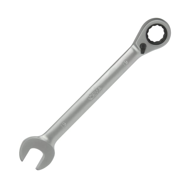 Dema - Maul- Ringratschenschlüssel umschaltbar 19 mm