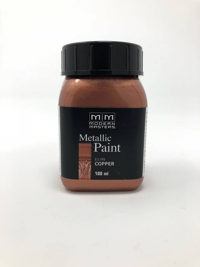 Proviston - Metallic Farben 12 Farben Lacke Farbe günstig Trendfarben Zubehör Copper - Kupfer