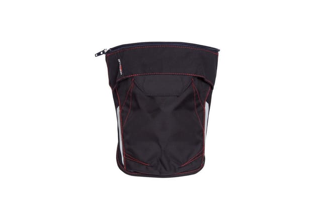 Grizzlyskin Kniepolstertasche "IRON" N3 schwarz