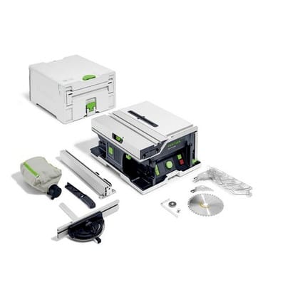 Festool - Akku-Tischkreissäge csc sys 50 EBI-Basic, Solo Version inkl. Sägeblatt