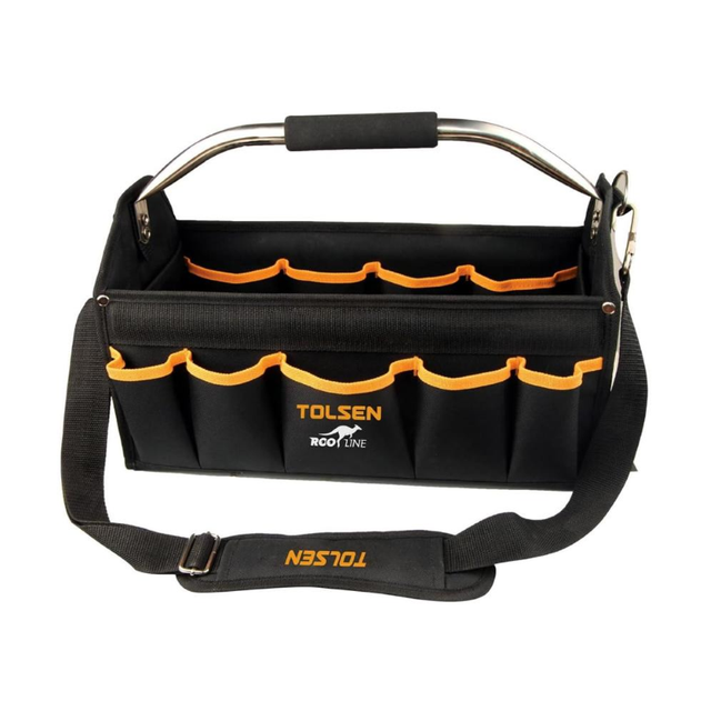 Werkzeugtasche Offen Mit Stahlgriff 42cm Tolsen