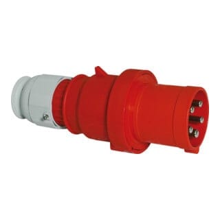 Bals Elektrotechnik 2155 Elektrischer Verbindungstecker rot 5-polig