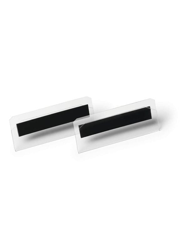 Etikettentasche B100xH38mm transparent magnetisch