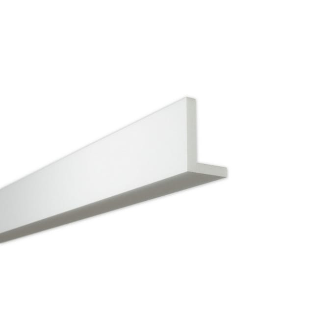 Rohrabdeckung xps Heizungsrohr Abdeckung Verkleidung Winkelprofil Eckleisten: HRA-4 - 58x90 mm, 1.7 Meter / 1 Leiste - Heximo