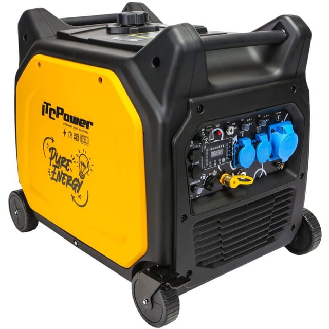 Itc Power - kompak Dual Fuel Inverter Gas Benzin 7700 Watt Stromaggregat 230V