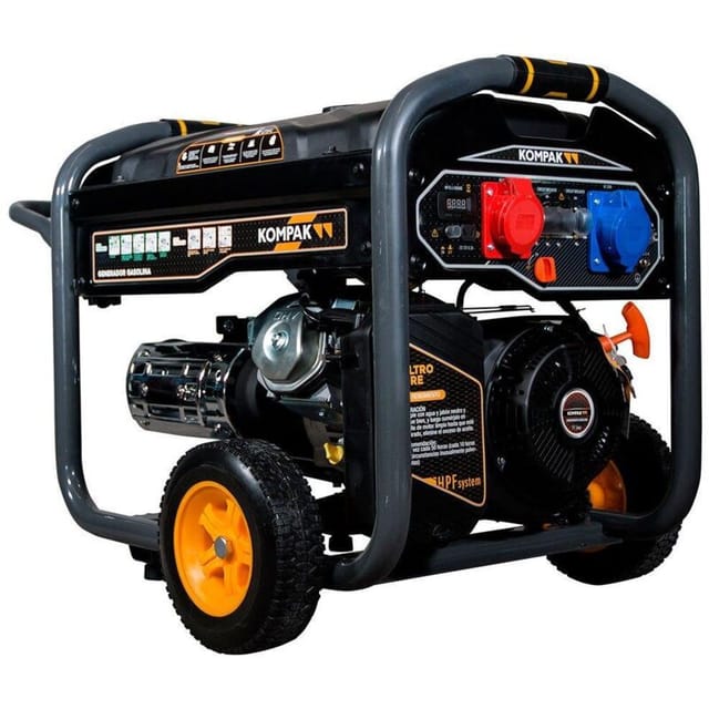 KOMPAK K10000TE-T Generador Gasolina con AVR KOMPAK FULLPOWER 10, kVA