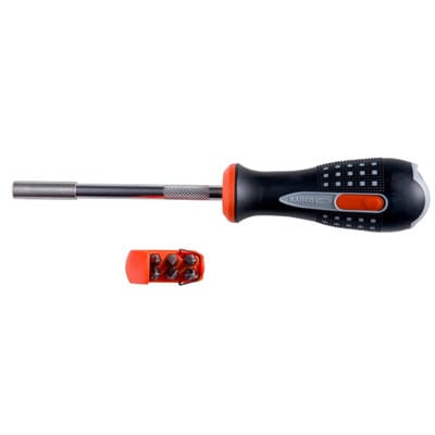 Ratschen-Schraubendreher 1/4' (6.3 mm) 125 mm - Bahco
