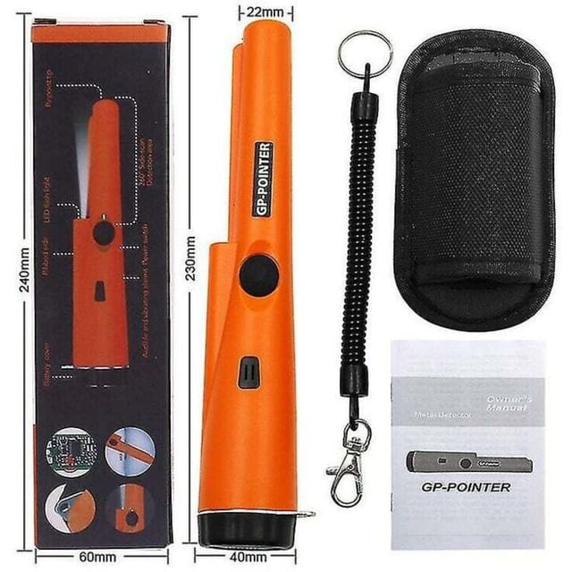 Rtgpt - Garrett Pro-Pointer Pinpoint Pinpointer unterirdischer Metalldetektor (bejoey) – Orange