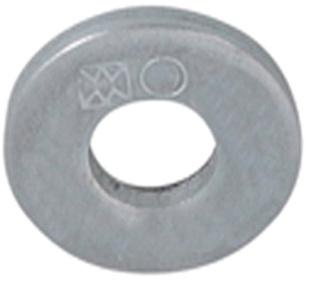Walraven - Unterlegscheibe 6533310 25 x 2,5 mm, 10,5 mm, flach, Stahl, elektrolytisch verzinkt