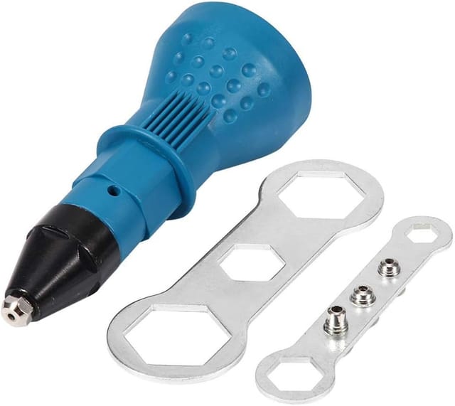 Nietbohrer – Akku-Nietbohrer-Adapter, professionelles elektrisches Nietpistolen-Zubehör, Einführwerkzeug