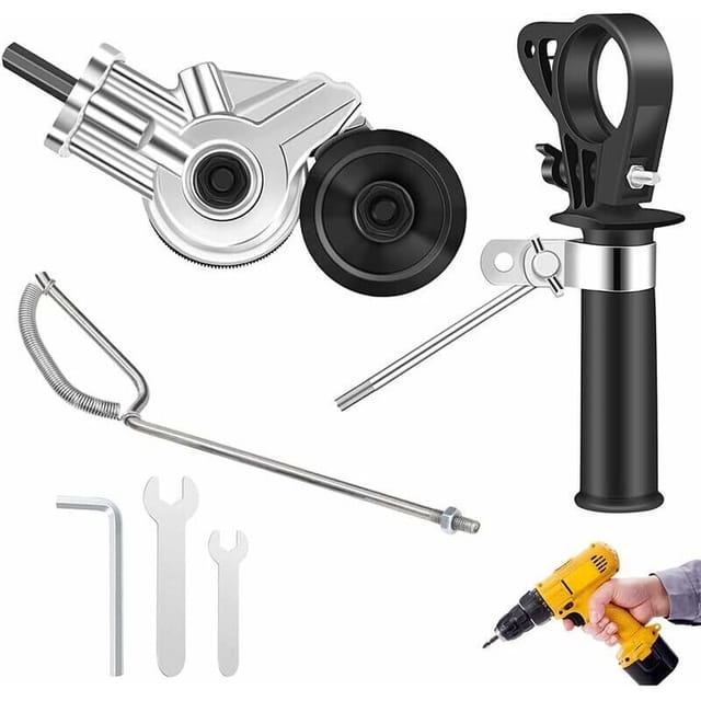 Taladro eléctrico, tijeras, cortador de placas de metal, tijeras modificadas, taladro eléctrico, corte general de chapa de hierro.