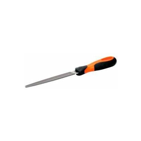 Bahco ERGO Flachfeile mit konisch zulaufenden Kanten, Halbschlicht 250 mm, Hieb 2
