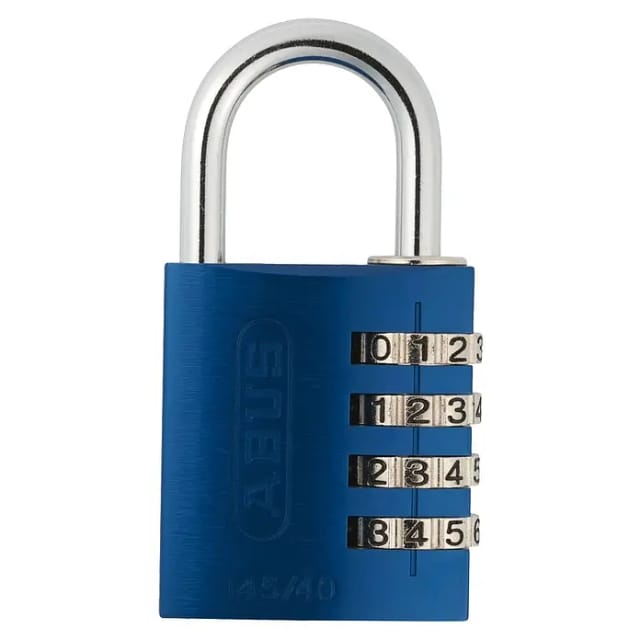 Zahlenschloss 145/40 blau Lock-Tag - 48807 - Abus