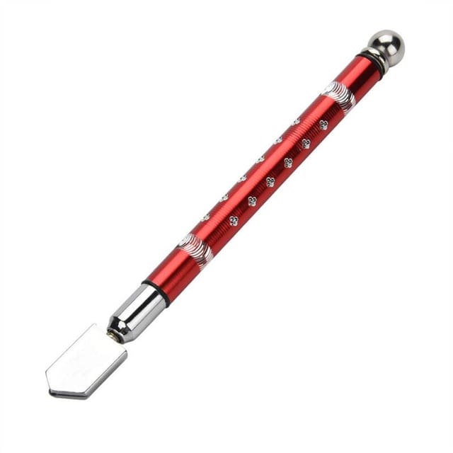 Ej.life - Tragbarer Handrad-Glasschneider – Rutschfester Griff, Hartmetallspitze, Schnell Schneidendes Glasschneidewerkzeug für 3–15 Mm Glasschneiden