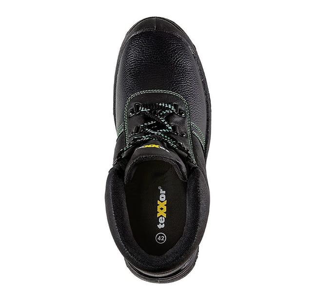 teXXor® S3-Sicherheitsschnürstiefel PARIS schwarz/grün 632137 Gr.37