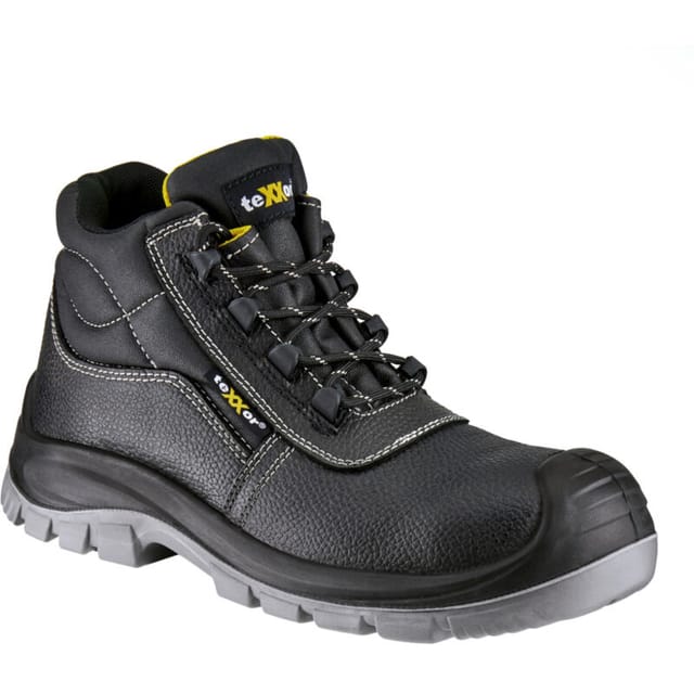 teXXor® S3-Sicherheitsschnürstiefel VERSAILLES schwarz/grau 6324 Gr. 43