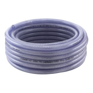 Apd pvc Gewebeschlauch transparent 9 x 3mm 10 m