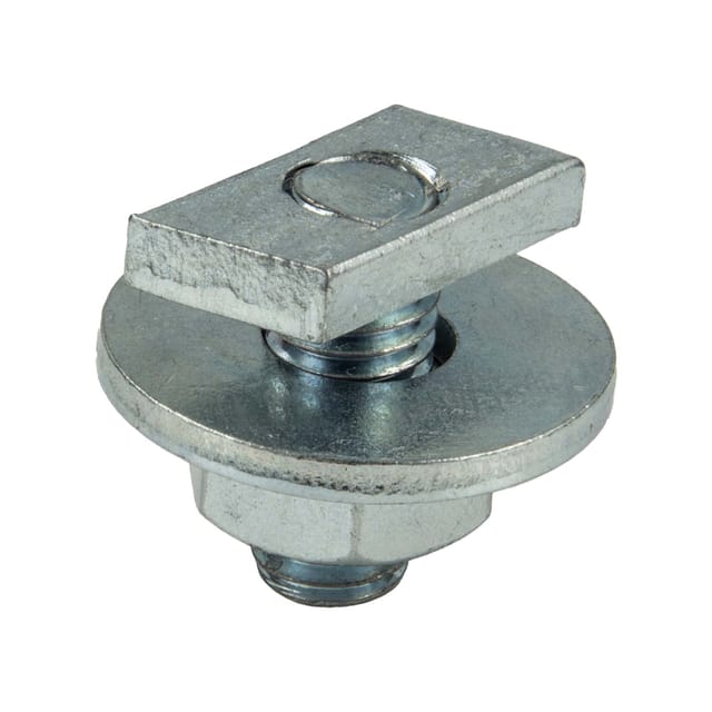 Tecuro - Hammerkopfschraube M8 x 20 mm für Montageschiene Typ 27/18 & Typ 28/30, Stahl verzinkt
