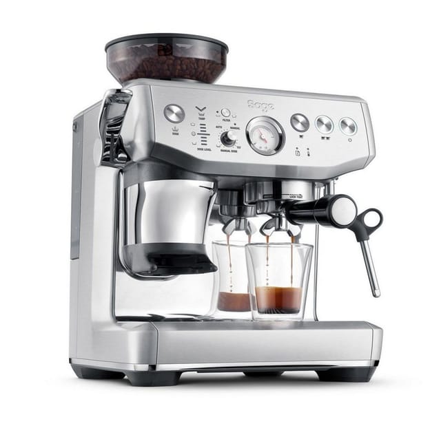 15 bar Espressomaschine schwarz/silber - SES876BSS4EEU1 - sage