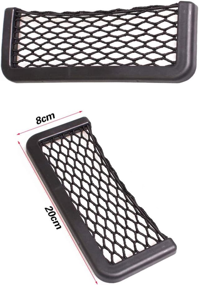 WAY - Set mit 2 Kofferraumnetzen Magic Black 20x8,5 cm