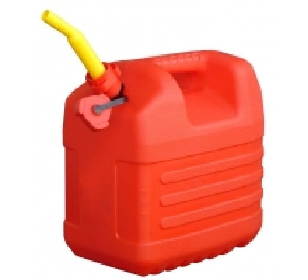 5l kohlenwasserstoffbehälter mit roter gießkappe - Eda - 10160