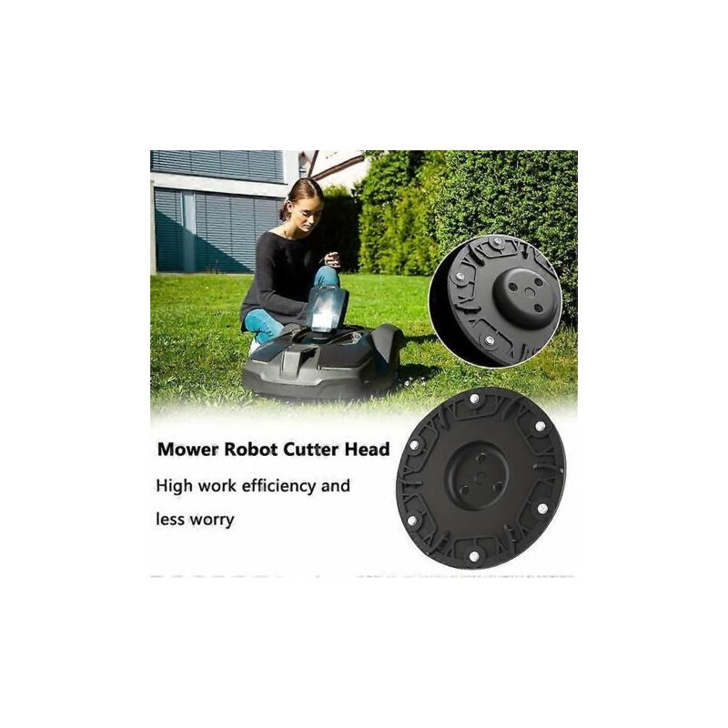Drehteller Für 6-klingen-abs-schneidkopf, Kompatibel Mit Rsd-01 Für Worx / Landxcape / Kress / Einhell Haarschneidemaschinen - Aquaforge