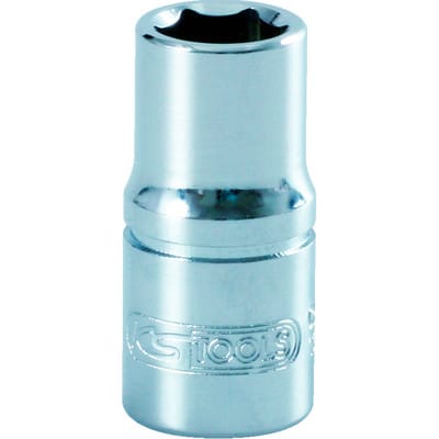 1/4" 6-kant Stecknuss, kurz, 7,0 mm