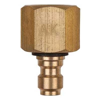 Adapterstück M12x1,5 Innengewinde und 1/4' Schlauchanschluss