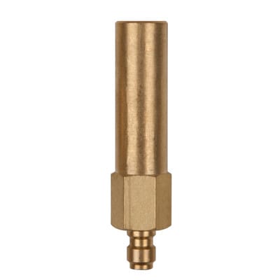 Adapterstück (lang) M8x1,0 Innengewinde und 1/4' Schlauchanschluss
