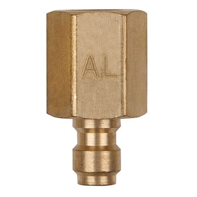 Adapterstück M8x1,0 Innengewinde und 1/4' Schlauchanschluss