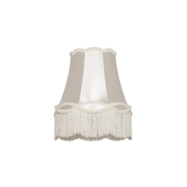 Stofflampenschirm creme 30 cm - Oma