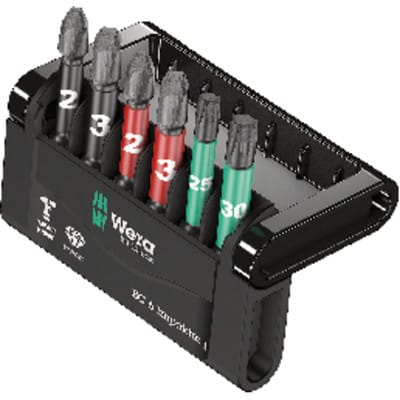 Bit-Check 6 Impaktor 1 05057695001 Bitsatz ph/pz/tx Bitsortiment 6-teilig - Wera