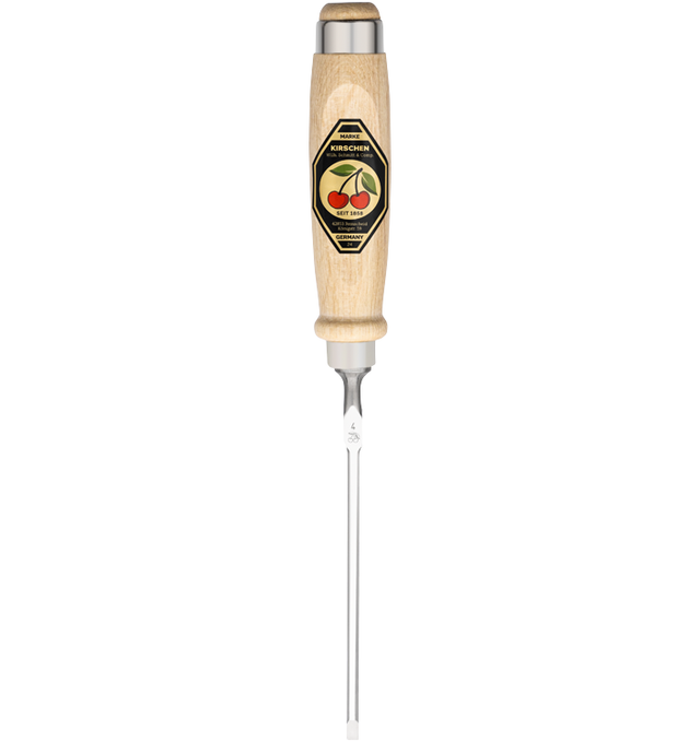 Stechbeitel m.Holzheft 4 mm - Kirschen
