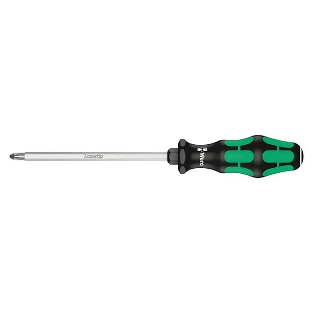 WERA Kreuzschlitz-Schraubendreher Pozidriv Kraftform PZ 3x150mm SK
