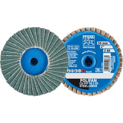 Combidisc Mini-Polifan Zirkonkorund 50mm K80 Pferd