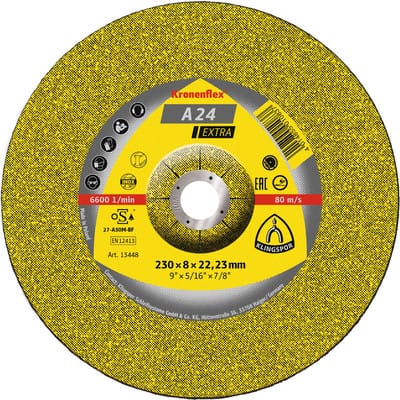 Klingspor - Schruppscheibe a 24 Extra D230xS8mm ( 4000843448 )