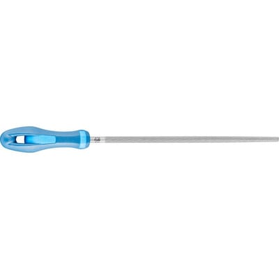 Pferd - Werkstattfeile rund Hieb 1 250 mm mit Ergonomie-Feilenheft