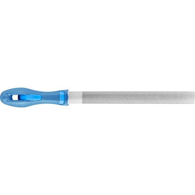 August Rüggeberg Gmbh&co.kg - pferd Werkstattfeile Halbrund Hieb 2 250 mm mit Ergonomie-Feilenheft