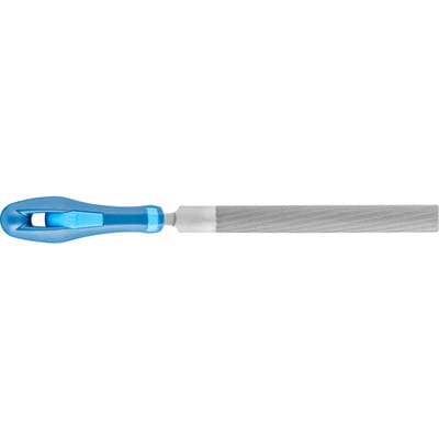 Pferd - Werkstattfeile Halbrund Hieb 1 150 mm mit Ergonomie-Feilenheft