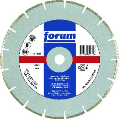 Forum Diamant-Trennscheibe lasergeschweißt 350 x 25,4 x 3,3 mm
